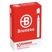 Etui 10 uitwisbare markers JMB geass. kleuren plastic behuizing